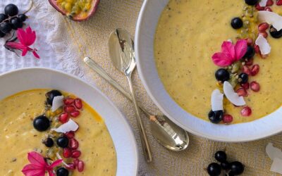 Mango-Frühstücks-Bowl