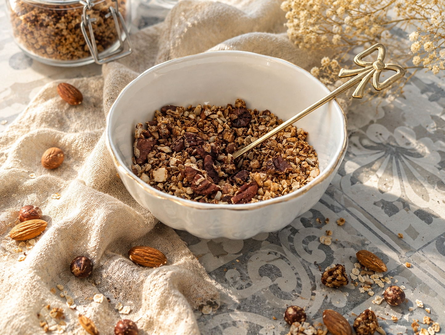 Hausgemachtes Knusper-Granola